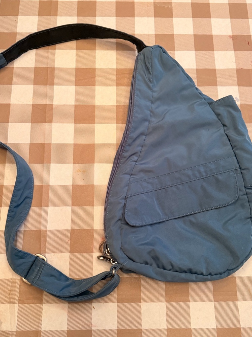Ameribag Blue Sling Crossbody Bag Lightweight Everyday Carry